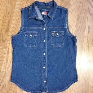 Tommy Hilfiger denim shirt, size L